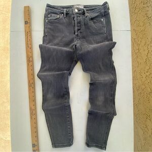 Free‎ People Revolve Peyton High Rise Button Fly Skinny Jeans Waist Size 27 4